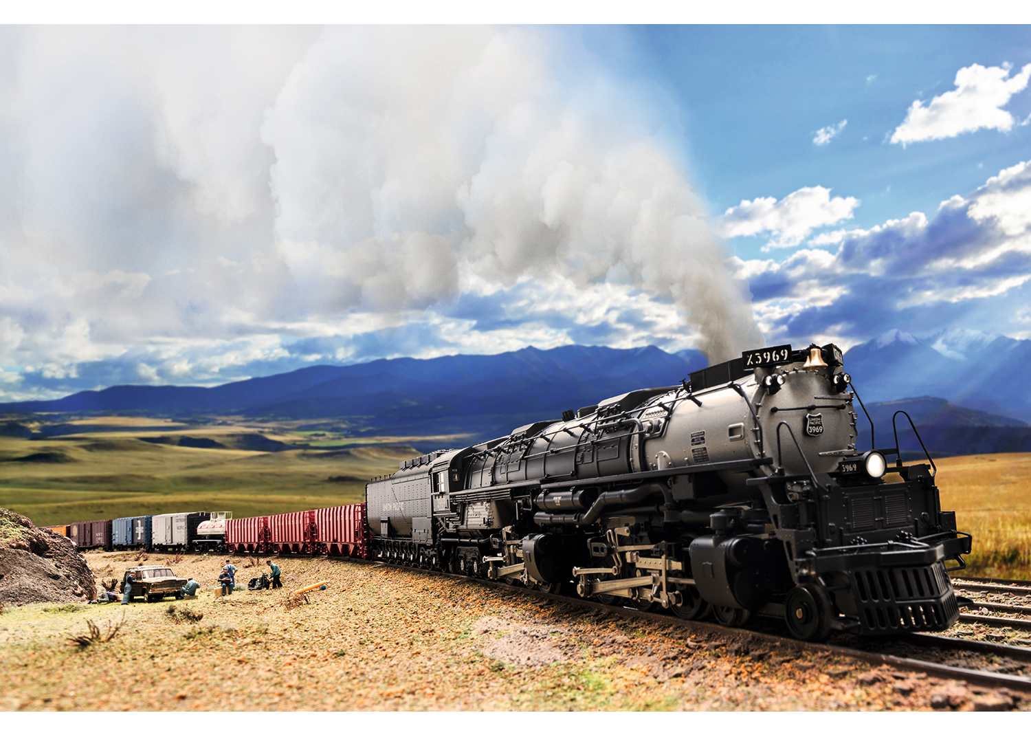Serie 3900 Challenger van de Union Pacific Railroad (UP)
